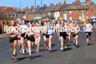 Womens under-17s 5k, 2025 Northern 12 and 6 Stage Road Relays and Junior 5k, Redcar. Photo: David T. Hewitson/Sports for All Pics